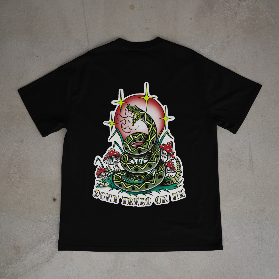 Dean Ely x Cotton Kulture collab - Dont Tread On Me Tee