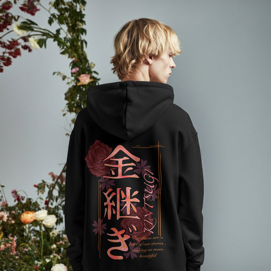 Ember Illustrations x Cotton Kulture collab - Kintsugi Hoodie
