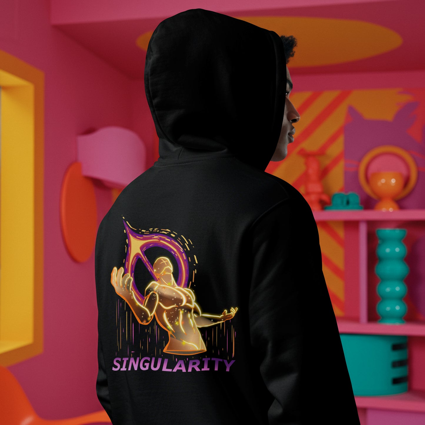 Ember Illustrations x Cotton Kulture collab - Singularity Hoodie