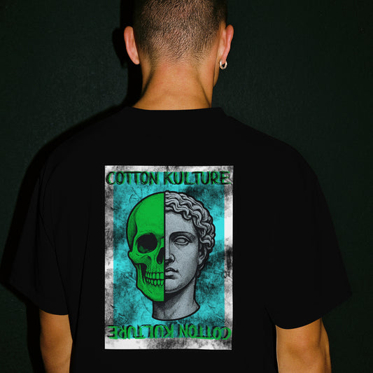 Cotton Kulture x Gabbs Gabi - Statue and skull tee