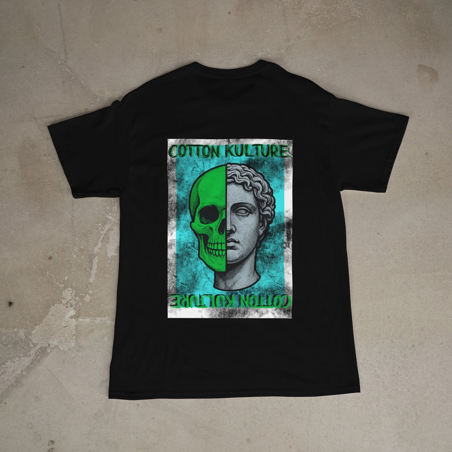 Cotton Kulture x Gabbs Gabi - Statue and skull tee