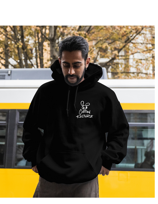 Ember Illustrations x Cotton Kulture collab - Dripping Skull Hoodie