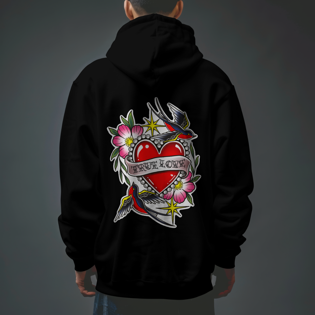 Dean Ely x Cotton Kulture collab -True Love Hoodie