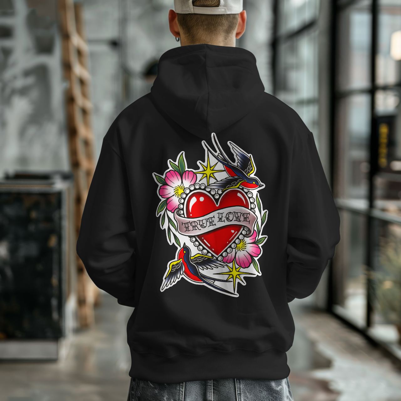 Dean Ely x Cotton Kulture collab -True Love Hoodie