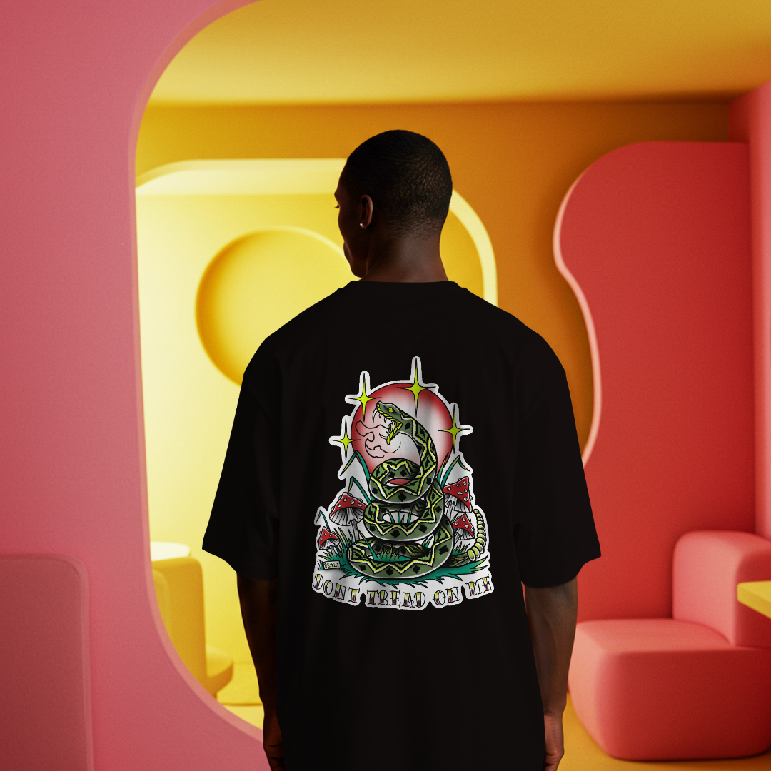 Dean Ely x Cotton Kulture collab - Dont Tread On Me Tee