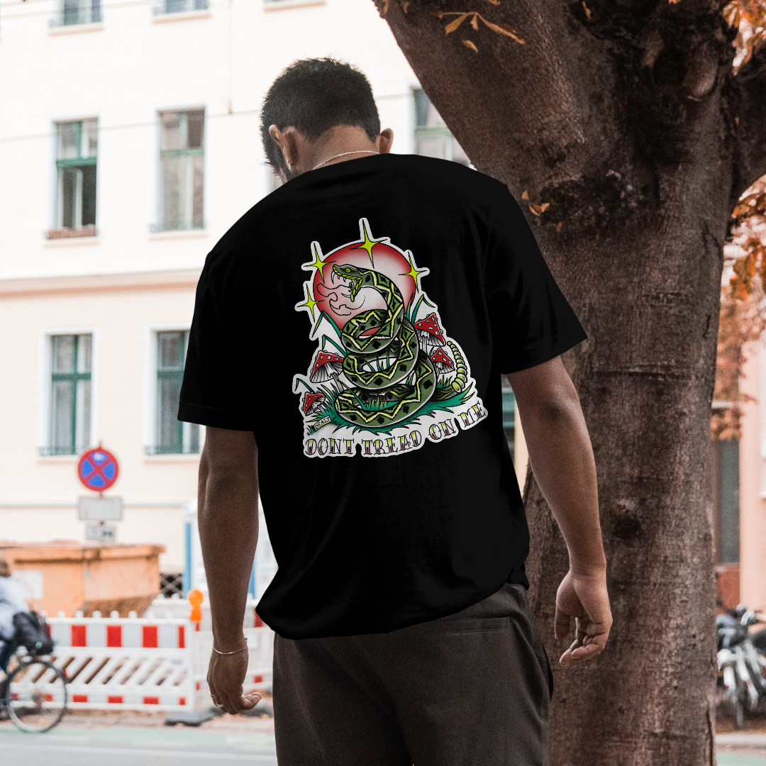 Dean Ely x Cotton Kulture collab - Dont Tread On Me Tee