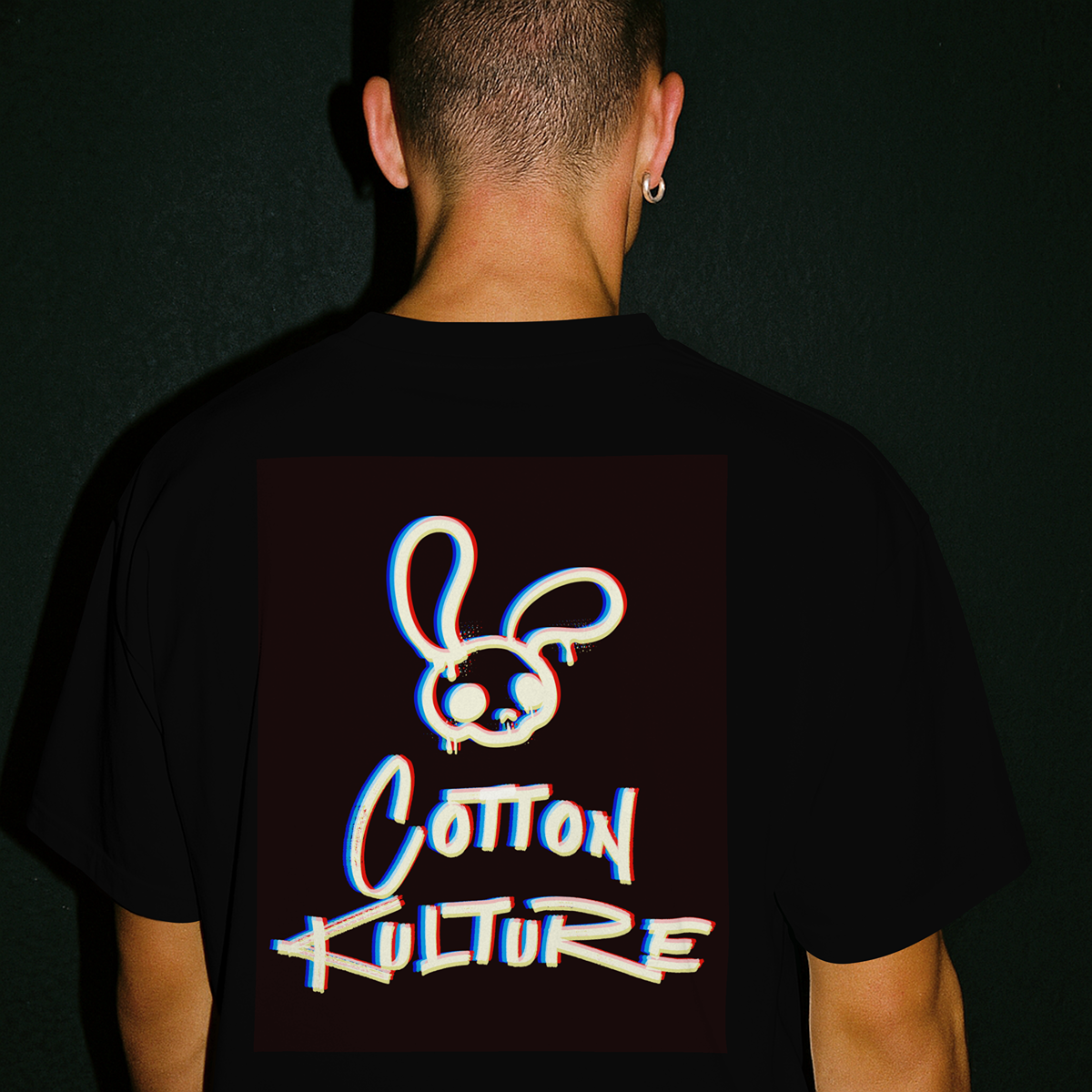 Cotton Kulture Tee - RGB Blur