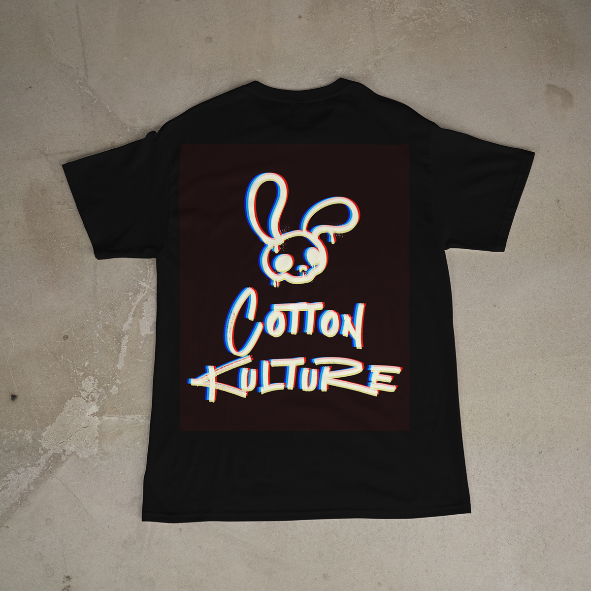 Cotton Kulture Tee - RGB Blur