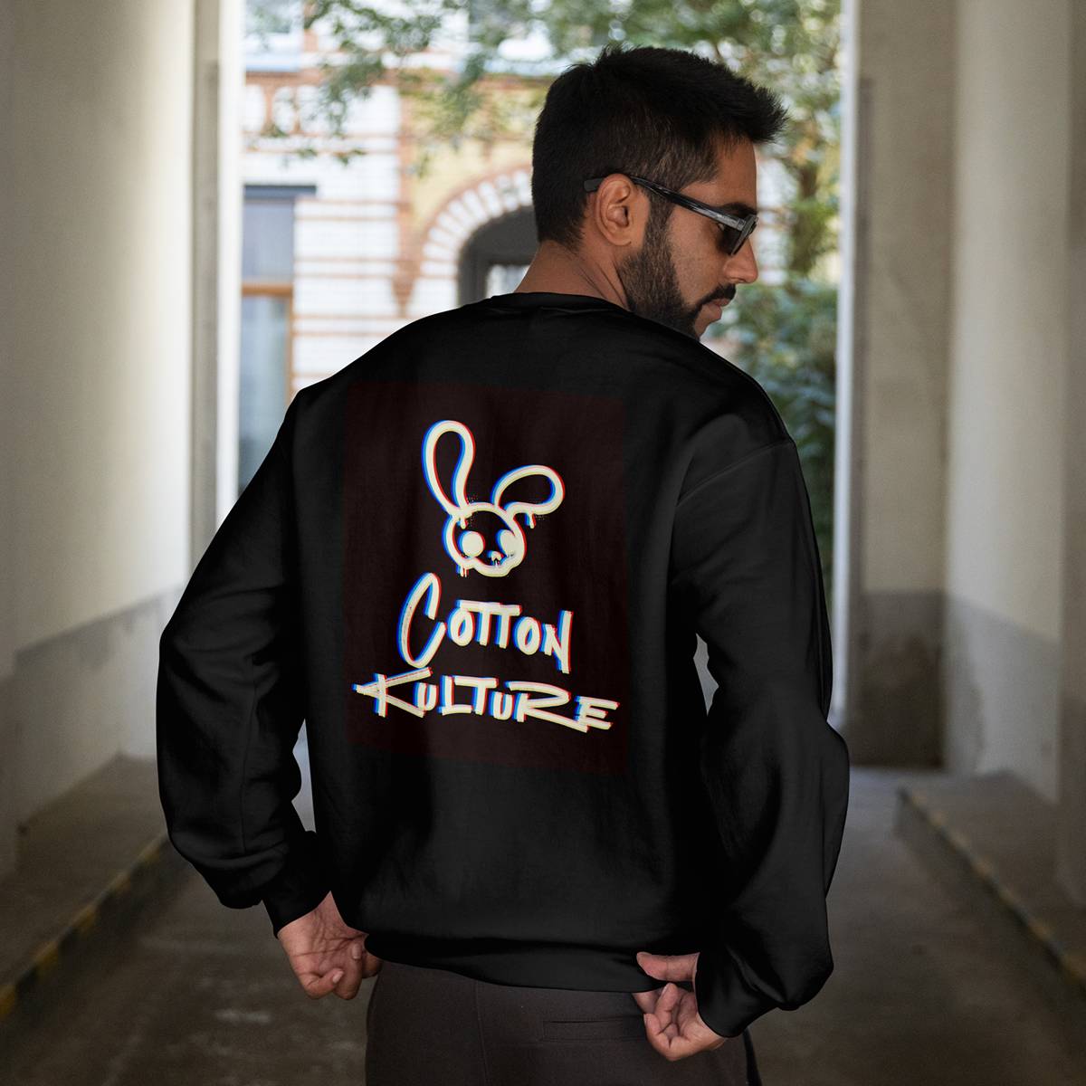 Cotton Kulture Sweatshirt - RGB Blur