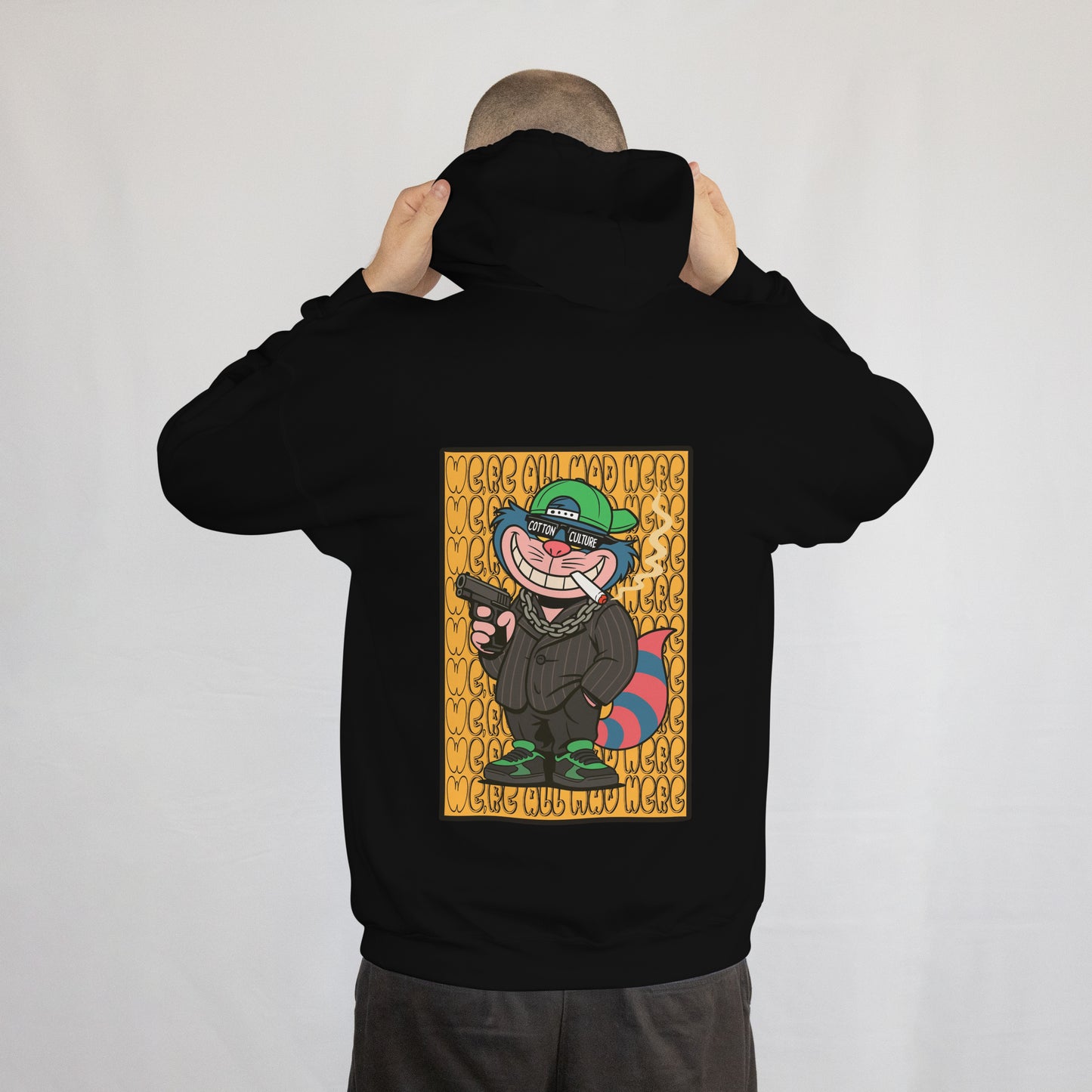 Cotton Kulture x Gabbs Gabi - We are all mad here hoodie