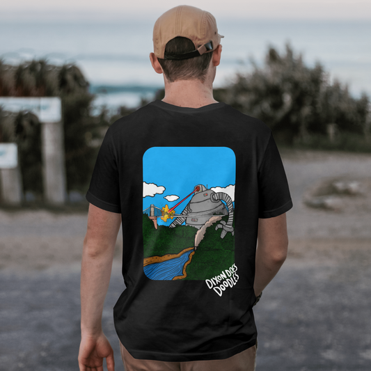 DixonDoesDoodles x Cotton Kulture collab - Clifton Bridge Tee