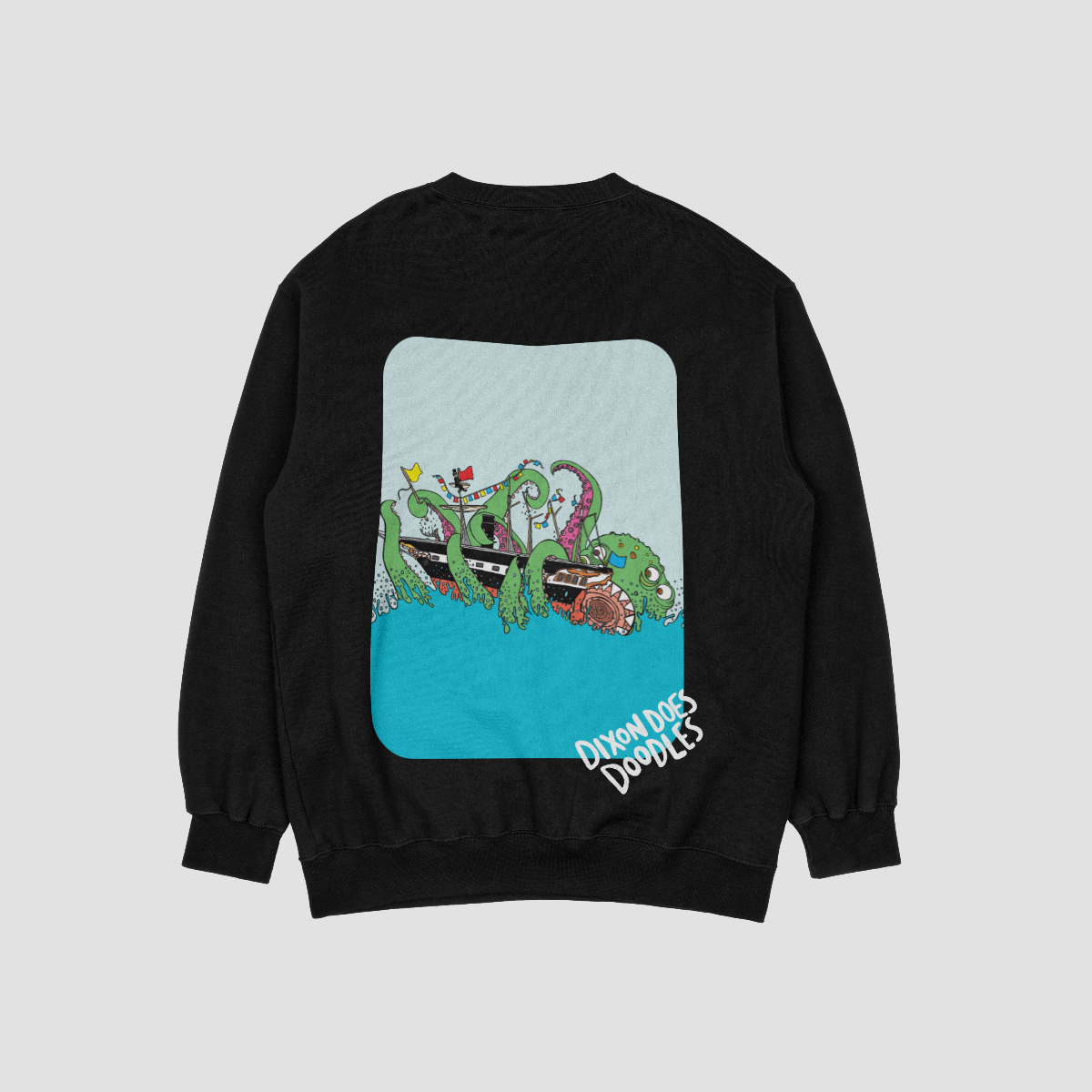 Dixon Does Doodles x Cotton Kulture Collab - SS Great Britain Sweatshirt