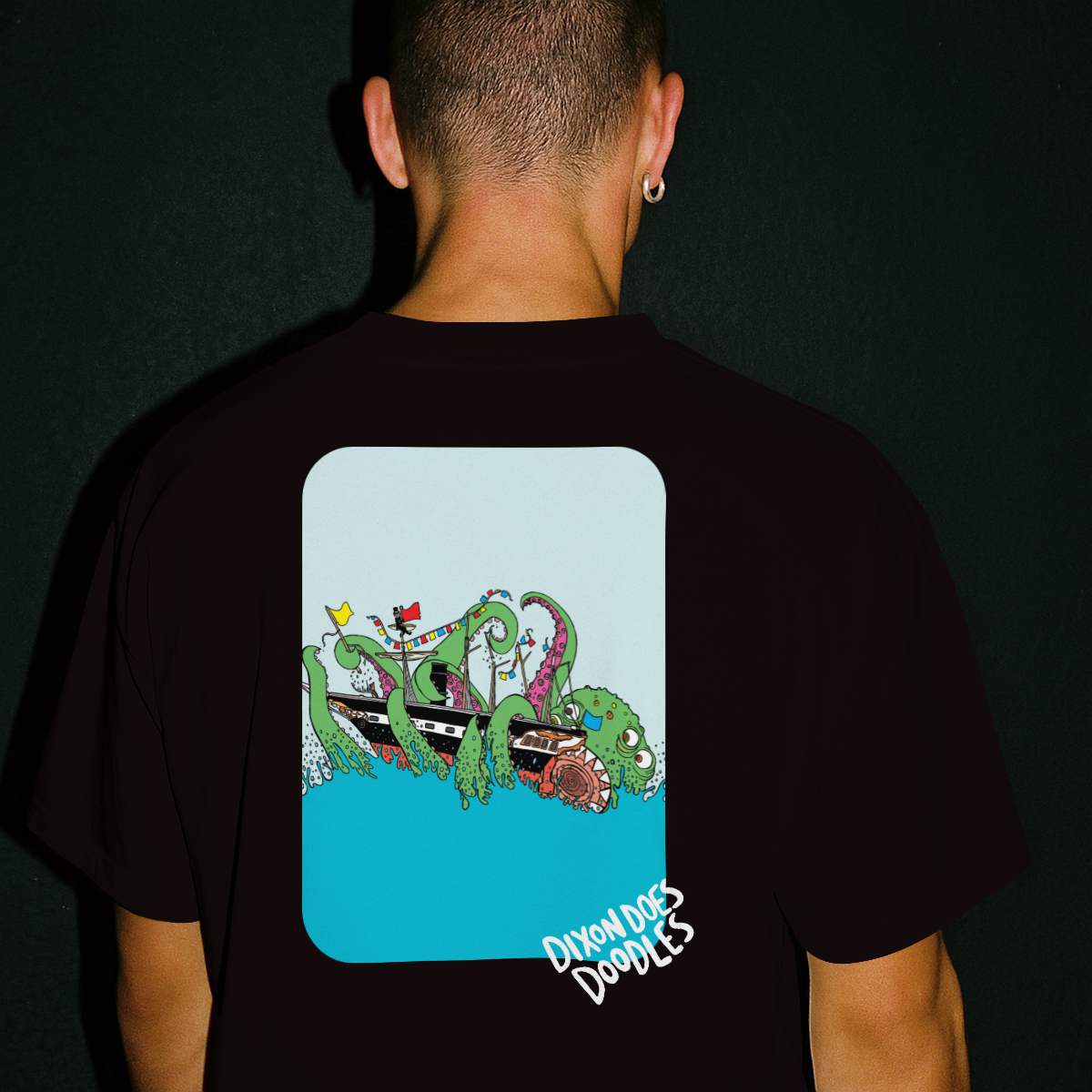 DixonDoesDoodles x Cotton Kulture collab - SS Great Britain Tee