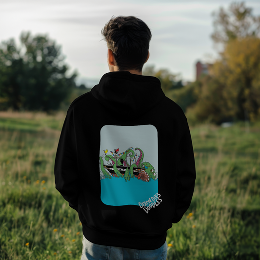 Dixon Does Doodles x Cotton Kulture collab - Clifton Bridge Hoodie