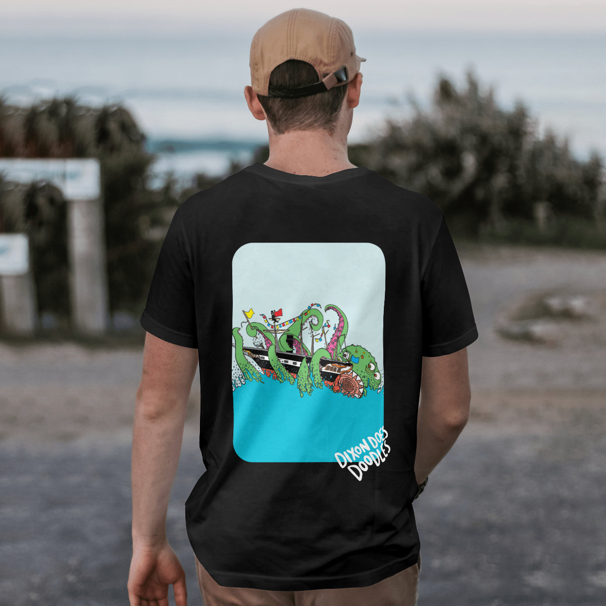 DixonDoesDoodles x Cotton Kulture collab - SS Great Britain Tee